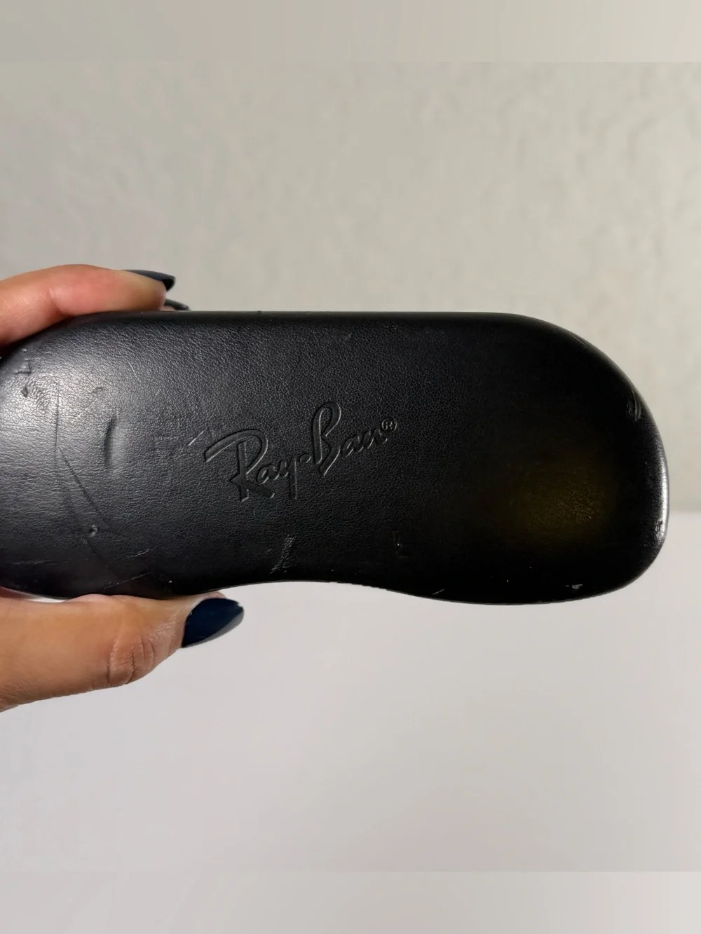 Ray-Ban Black Rectangular Eyeglass Frames w/ Original Case RX